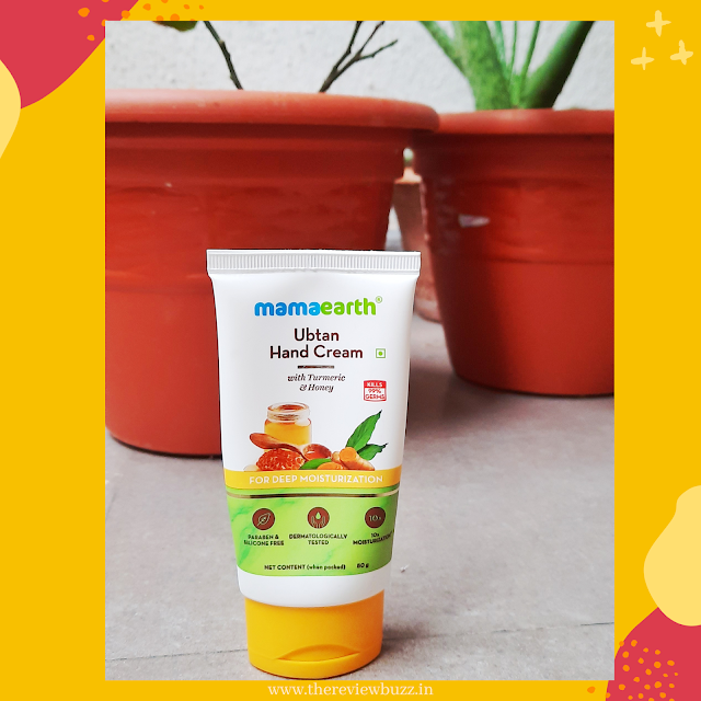Mamaearth Ubtan Hand Cream with Turmeric and Honey for Deep Moisturization - Review